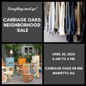 Photo of Carriage Oaks Neighborhood Yard Sale
