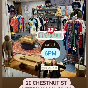 Photo of THRIFTED VINTAGE POP UP SALE sat/sun