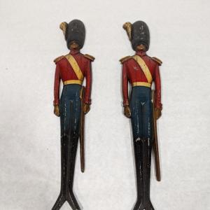 Photo of Vintage Metal British Guard Wall Plaques From Sexton