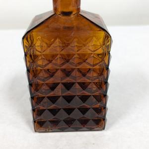 Photo of Amber Glass Decanter Bottle