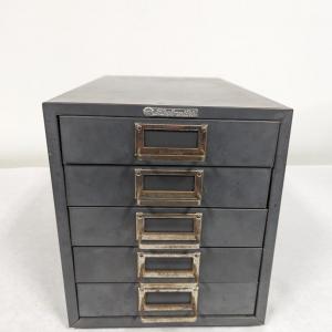 Photo of Table Top Steelmaster 5-Drawer File Cabinet