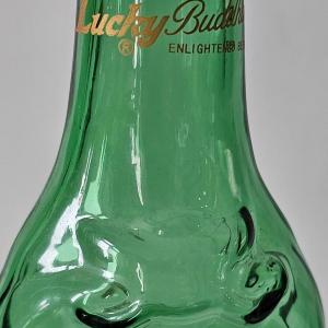 Photo of Green Lucky Buddha Soda Bottle