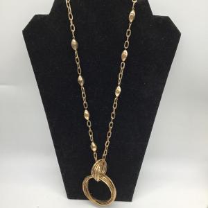 Photo of Bronze toned chain fashion Necklace