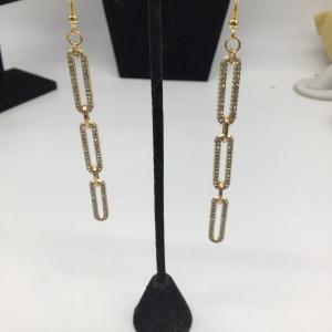 Photo of Long dangle fashion earrings
