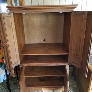 Photo of Solid wood cabinet