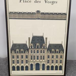 Photo of Place des Vosges Print 20 1/2" x 28 1/8"