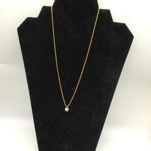Photo of Gold chain toned necklace