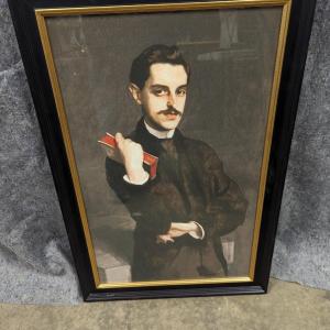 Photo of Framed Painting George Vanderbilt from the Biltmore Collection 32 1/2" x 21 1/2"