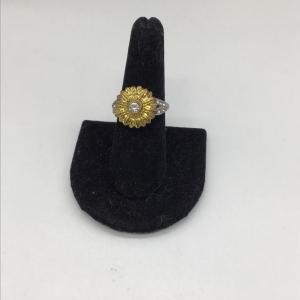 Photo of Yellow flower fashion ring