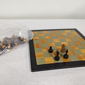 Photo of Wood Chess Board & Pieces
