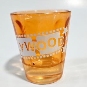 Photo of Vintage Orange Holywood Shot Glass