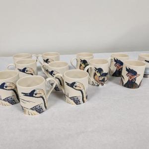 Photo of English Ceramic Bird Theme Mugs