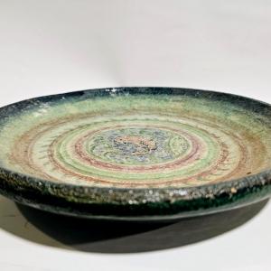 Photo of Heavy old and rare platter came with an estate of Portuguese ceramic art from th