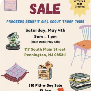 Photo of Multi-Family Yard Sale To Support Girl Scouts!