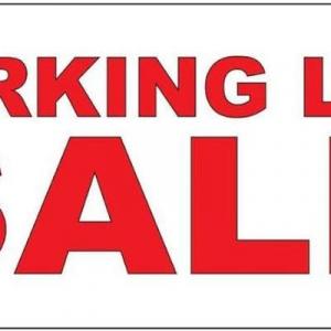 Photo of 9 SELLERS Annual Parking Lot Sale- Sat April 20th- 8:30am MUST SEE!