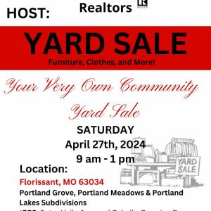 Photo of The Turner Team Realtors Host Your Very Own Community Yard Sale - Florissant