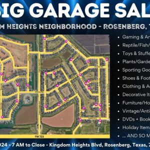 Photo of MASSIVE Community Garage Sale - Rosenberg, Texas