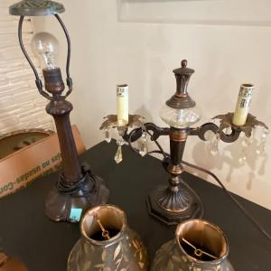 Photo of Vintage Pair of Lamps