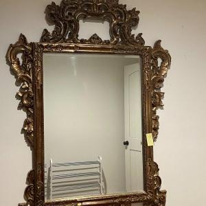 Photo of Gilded Wooden Framed Mirror