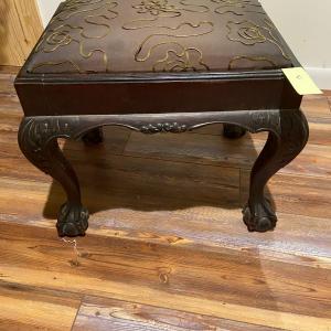 Photo of Vintage Claw Foot Stool
