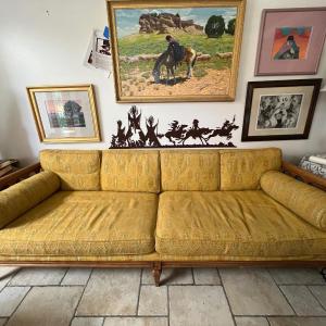 Photo of Vintage Drexel Heritage Simpatico Fruitwood Sofa 1964 MCM Mid Century Modern RAR