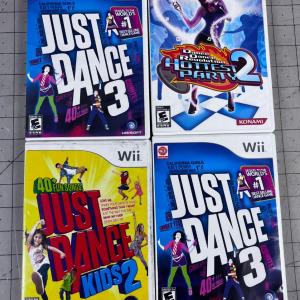 Photo of 4 Just Dance Wii Games