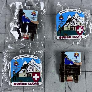 Photo of Midway and Swiss Days Pins 