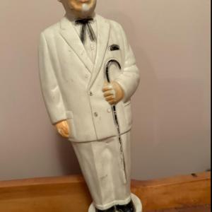 Photo of Vintage Colonel Sanders KFC 12.5" Plastic Bank made in Canada