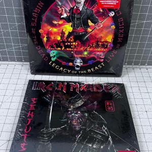 Photo of Iron Maiden "Legacy of the Beast and Senjtsu", Both New Sealed. 