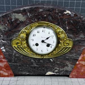 Photo of Art Deco MARBLE Mantel Clock. 