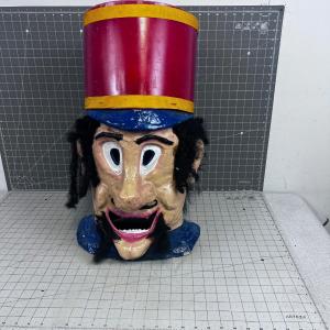 Photo of  Paper Mache' Solider HEAD (like maybe from the Nutcracker) 