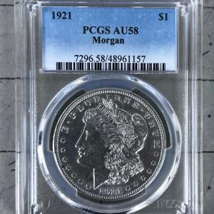 Photo of 1921 Morgan Silver Dollar 