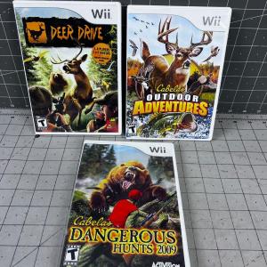 Photo of Wii (3) Hunting Games