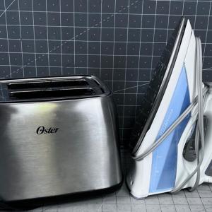 Photo of Small House ROWENTA iron and OSTER toaster 