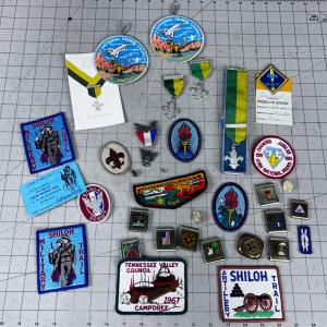 Photo of Scouting Lot: Patches, Merit Badges, Metals ETC.