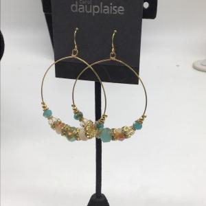 Photo of Carol Dauplaise hoop earrings