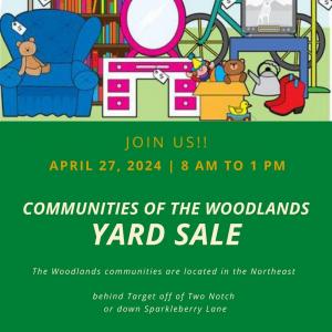 Photo of Woodlands Community Annual Yard Sale