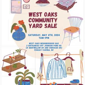 Photo of West Oaks Neighborhood Yard Sale