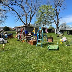 Photo of Yard Sale, April 25, 26, 27. 2762 Lewisberry Rd York. 8 to 5.