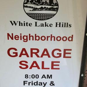 Photo of White Lake Hills Spring Neighborhood Garage Sale