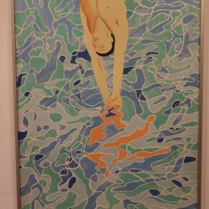 Photo of David Hockney - "Olympische Spiele Munchen" - Poster in Colors