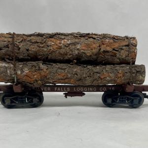 Photo of Model Railroad G Scale Log Car Silver Falls Logging Company #16