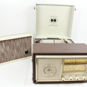 Photo of Vintage Wards Airline Model 1047A Suitcase Radio and Record Player
