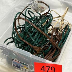 Photo of Tub of extension cords