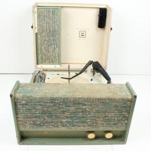 Photo of Vintage Voice of Music VM Model 305 Suitcase Record Player