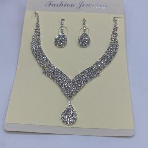 Photo of Fashion jewelry necklace and earrings set