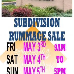 Photo of Aberdeen Subdivision 2024 Annual Rummage Sale