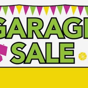 Photo of Tuesday Garage Sale April 23rd 8AM to 2PM