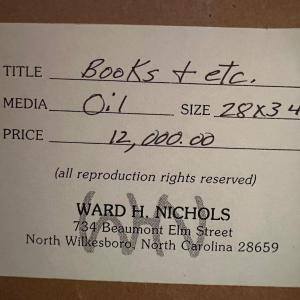 Photo of Ward H. Nichols "Books & Etc."