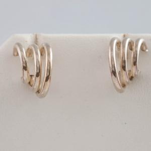 Photo of SS triple hoop illusion earrings